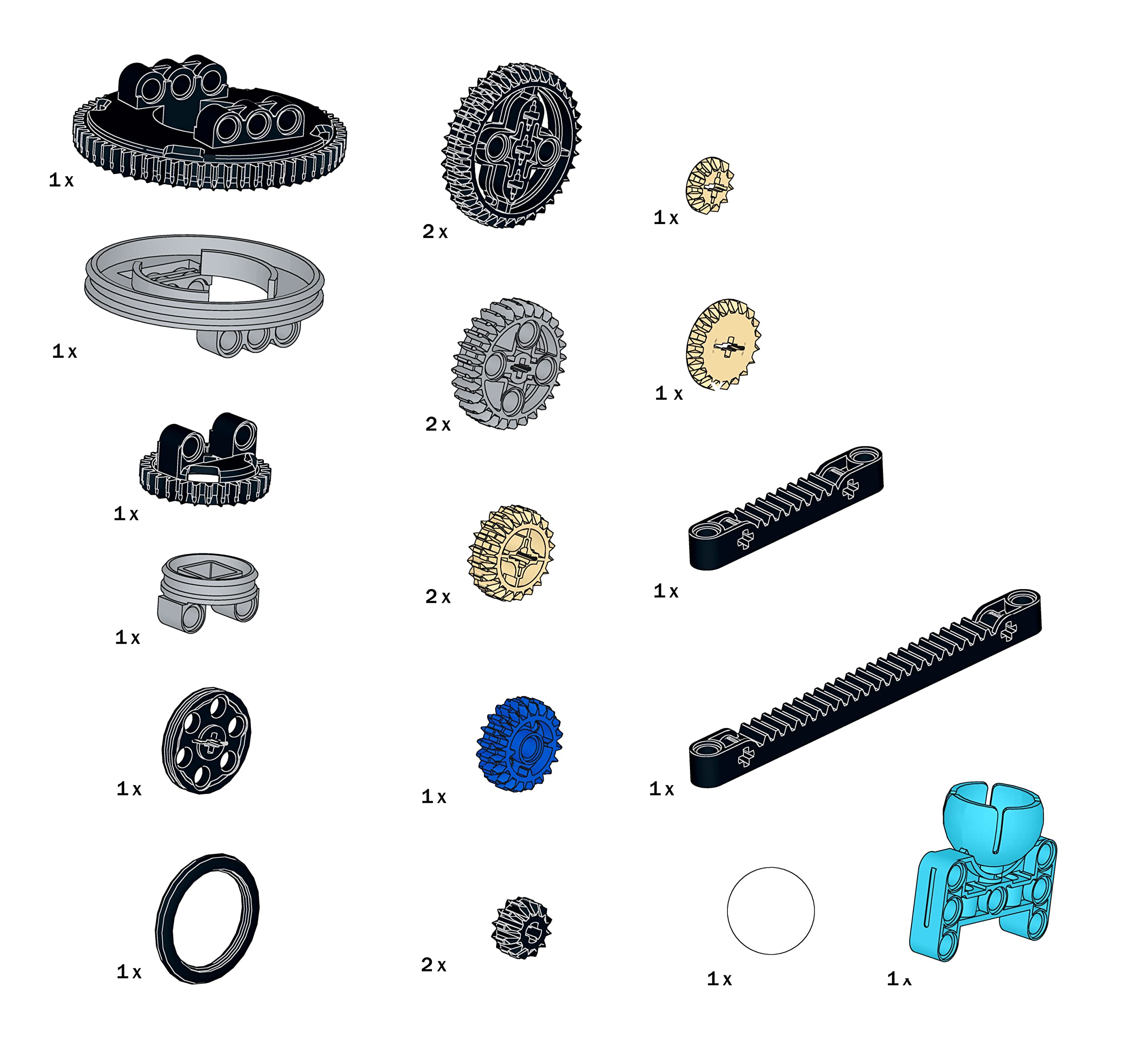 LEGO Technic Elements: Gears Pack
