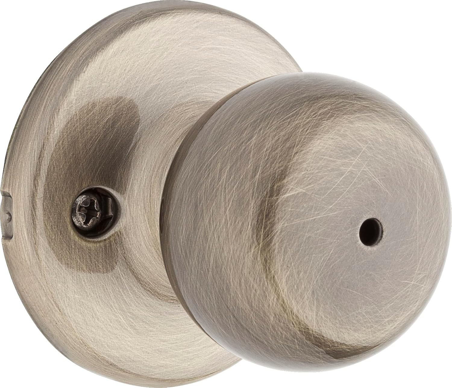 Weiser Fairfax Antique Brass Door Knob, Interior Door Handles/Privacy