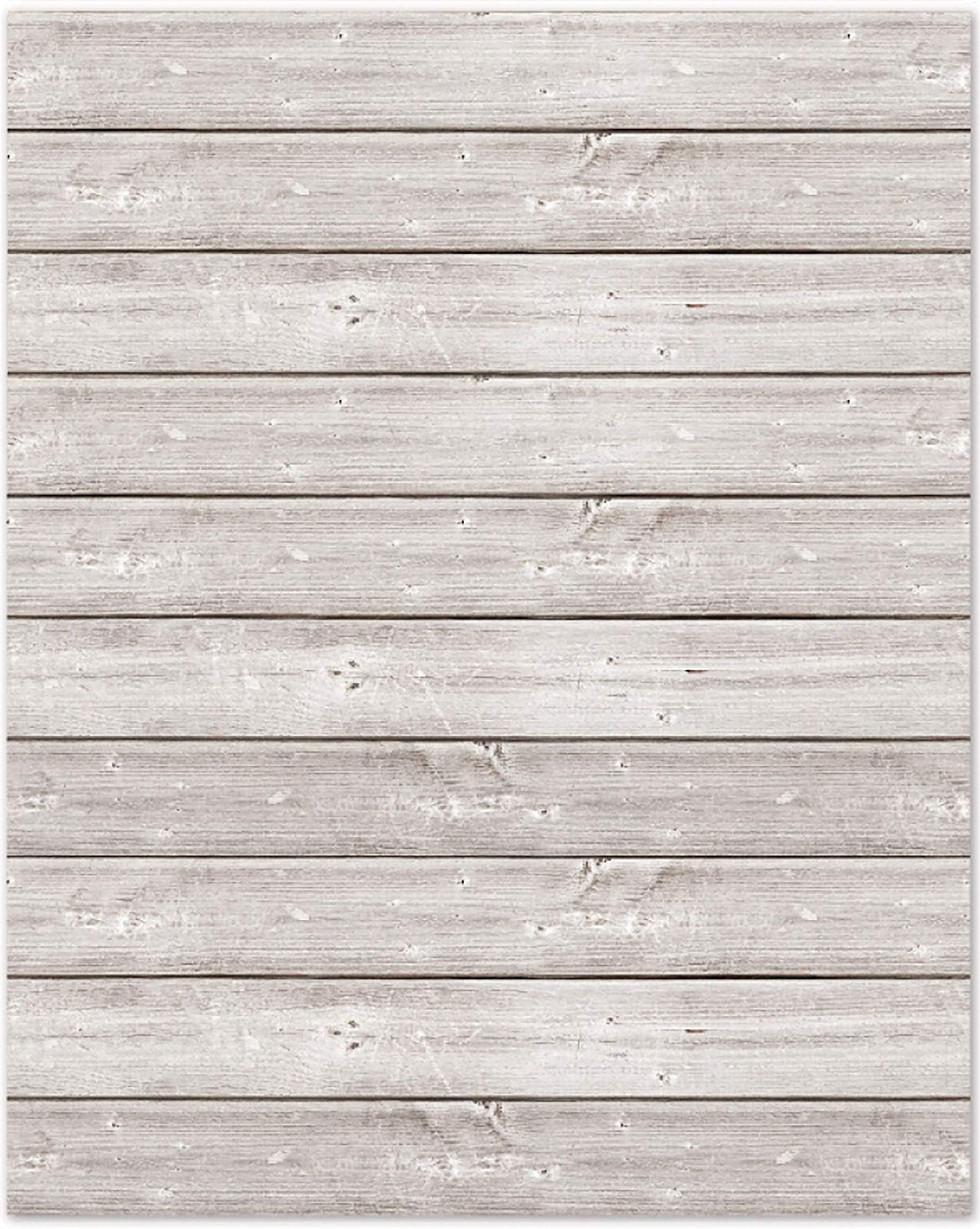 Hampton Art Wood Panel Craft Me 16 x 20 in White - Blank Sign for Crafts, Distressed Wooden Board for Vinyl, Paint, DIY Wall Art, and Custom Home Decor Projects