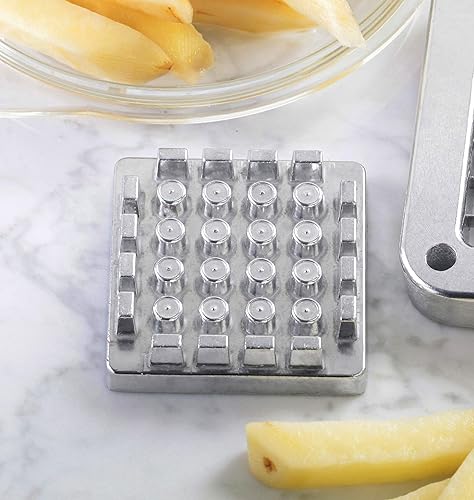 Miniatura 10 de New Star Foodservice - Cortador de papas a la francesa para freír, de grado comercial + piezas de repuesto