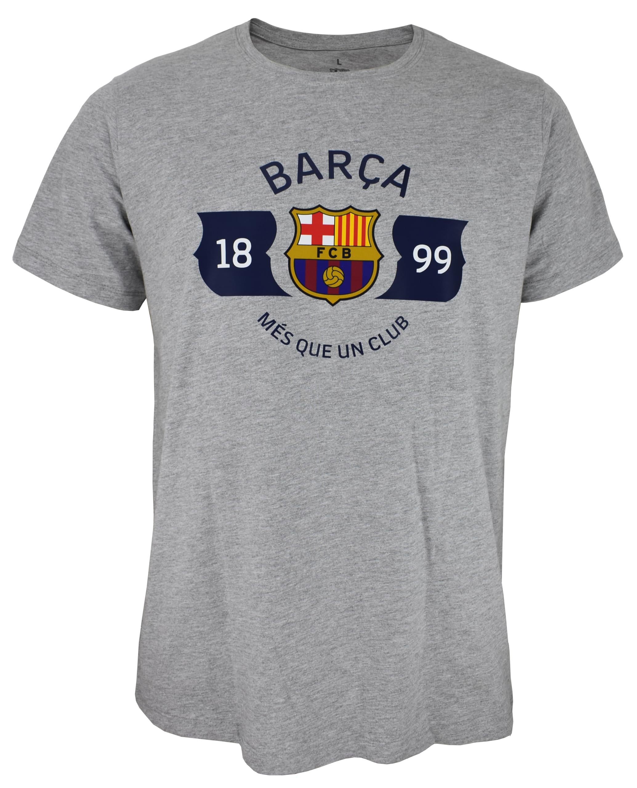 FCBFC Barcelona Barça Eternal License Grey T-Shirt - Medium