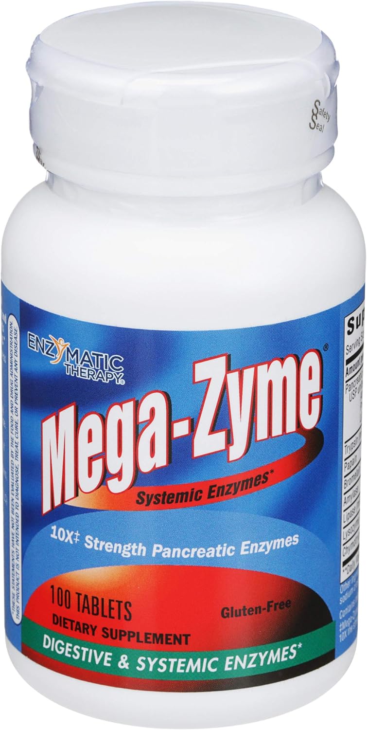 Nature's Way Mega-Zyme 10X Original Formula 100 Tablet