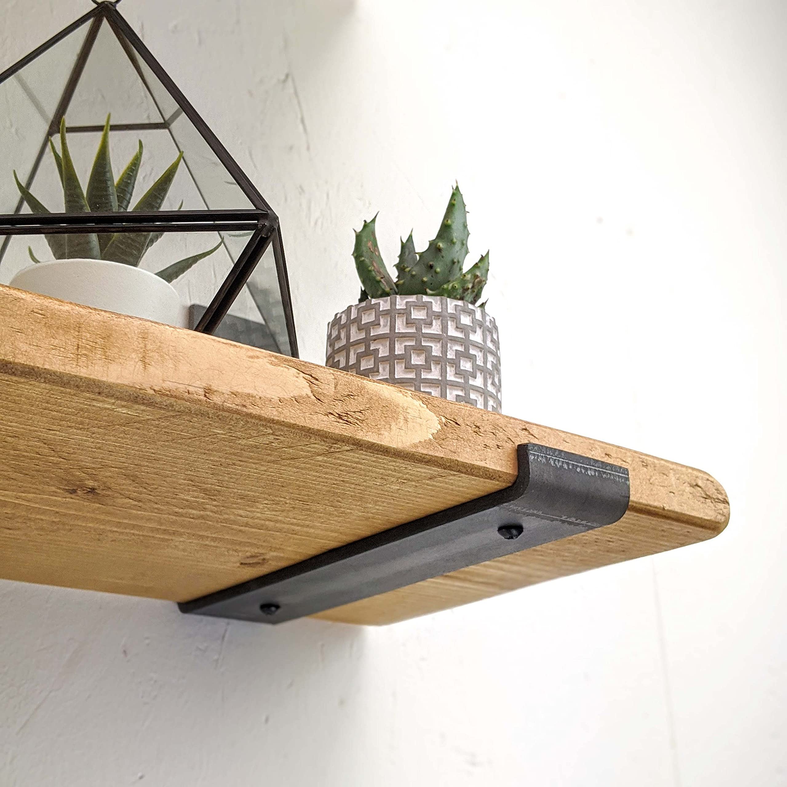 Buy Ben Simpson Furniture Rustic Inverted Lipped Metal Bracket Thin