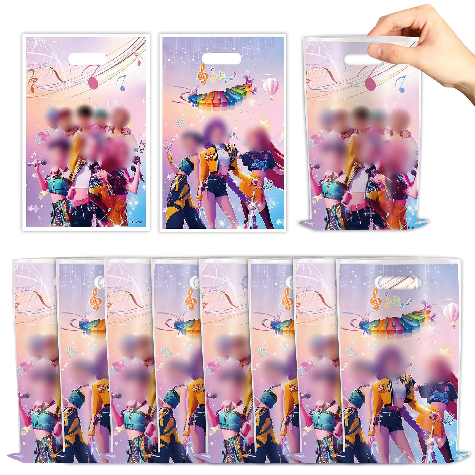 OSOFREE 30 Pièces Huntrs Sacs Cadeaux, Sac Anniversaire, Pochette Cadeau, Sachet Bonbon, Sachet Cadeau pour Fêtes Anniversaire Noël Enfant (A)
