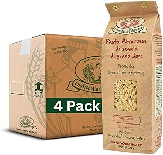 Rustichella Orzo 17.5-Ounce Bags (Pack of 4)