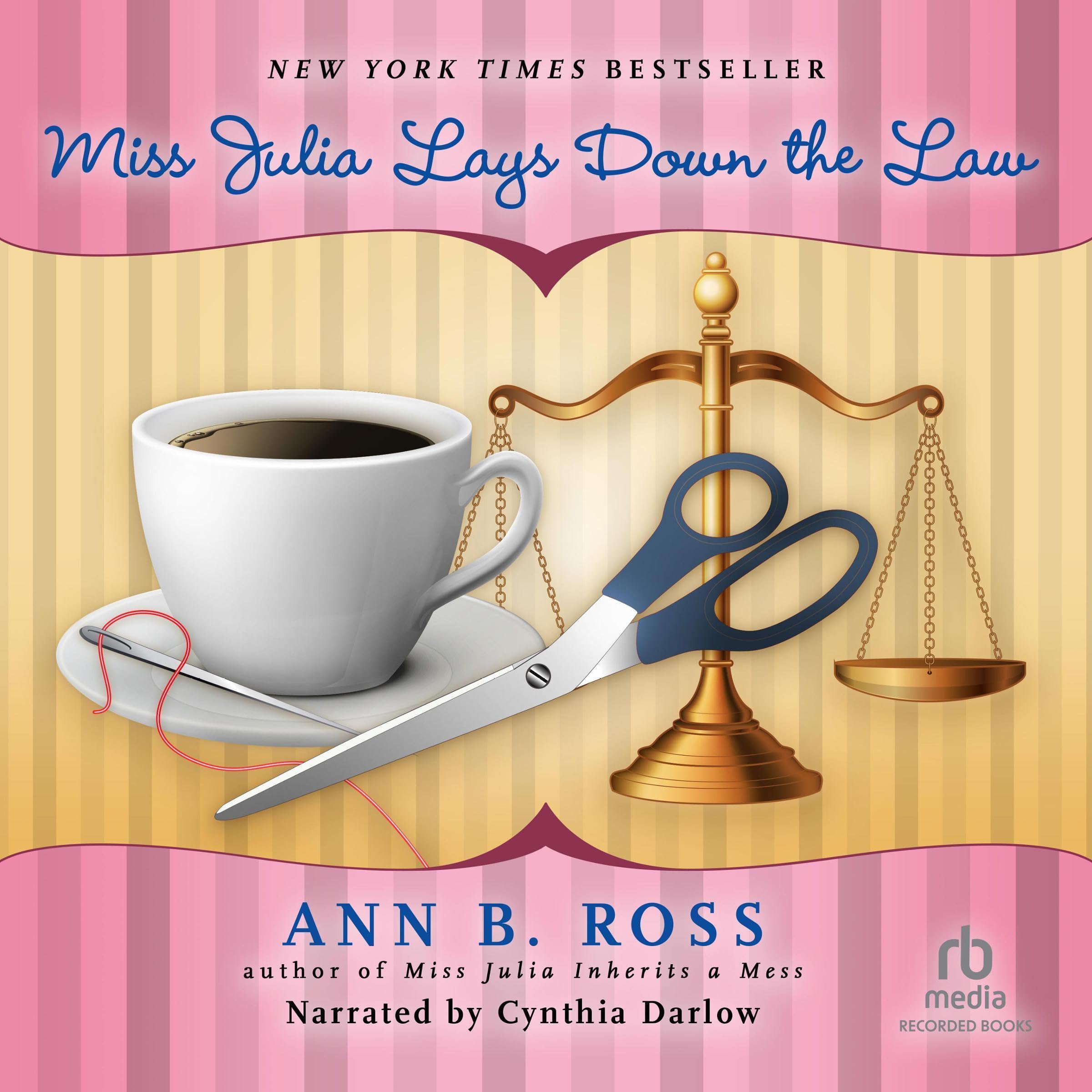 Cover art for Miss Julia Lays Down the Law