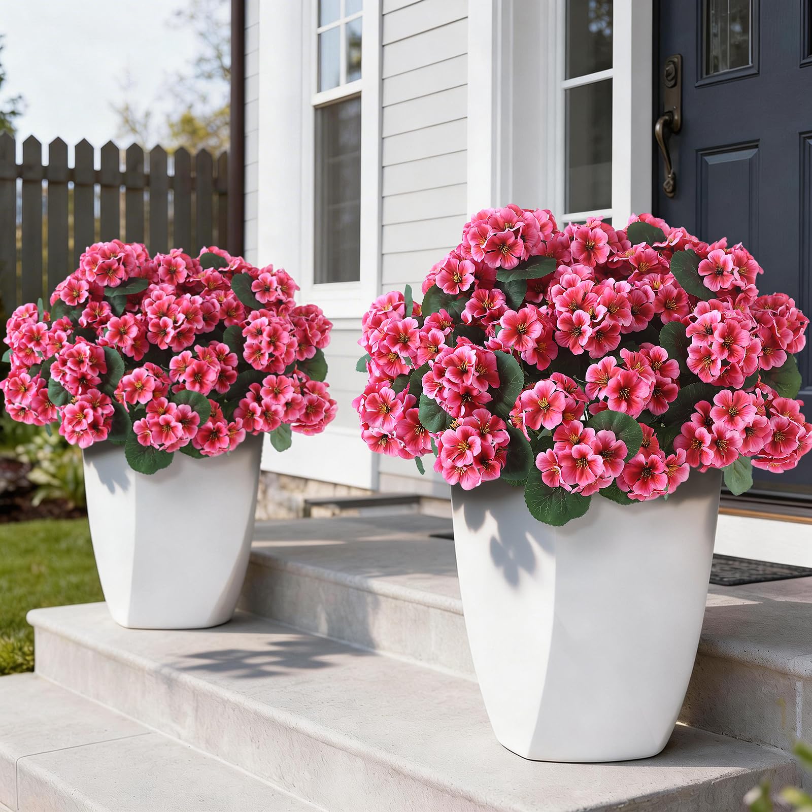 Amazon.com: GLIDLION 24 Bundles Artificial Geranium Flowers for