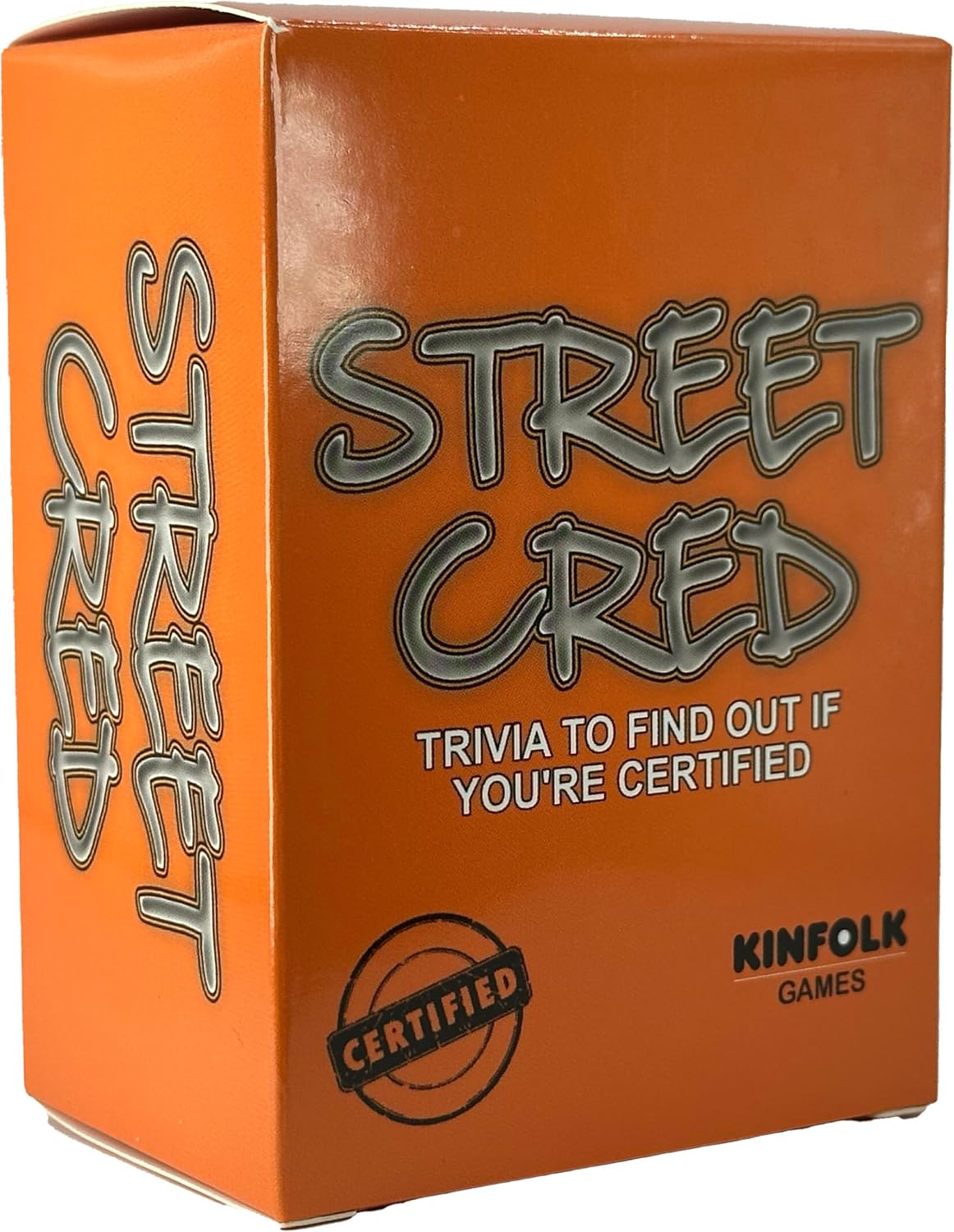 Kinfolk Street Cred Unleash Hood Trivia Skills in a Dynamic Black Culture Card Game, Perfect for Adult Gatherings, Educational Fun, and Celebrating Heritage Together