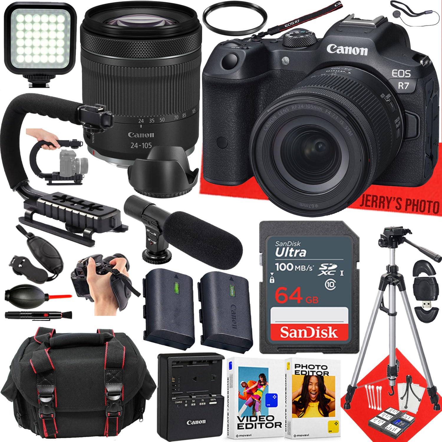 Amazon.com : Canon EOS R7 Mirrorless Camera with Canon RF 24-105mm