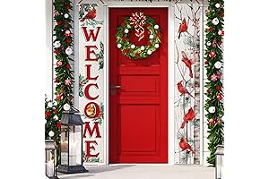 Merry Christmas Porch Welcome Banner