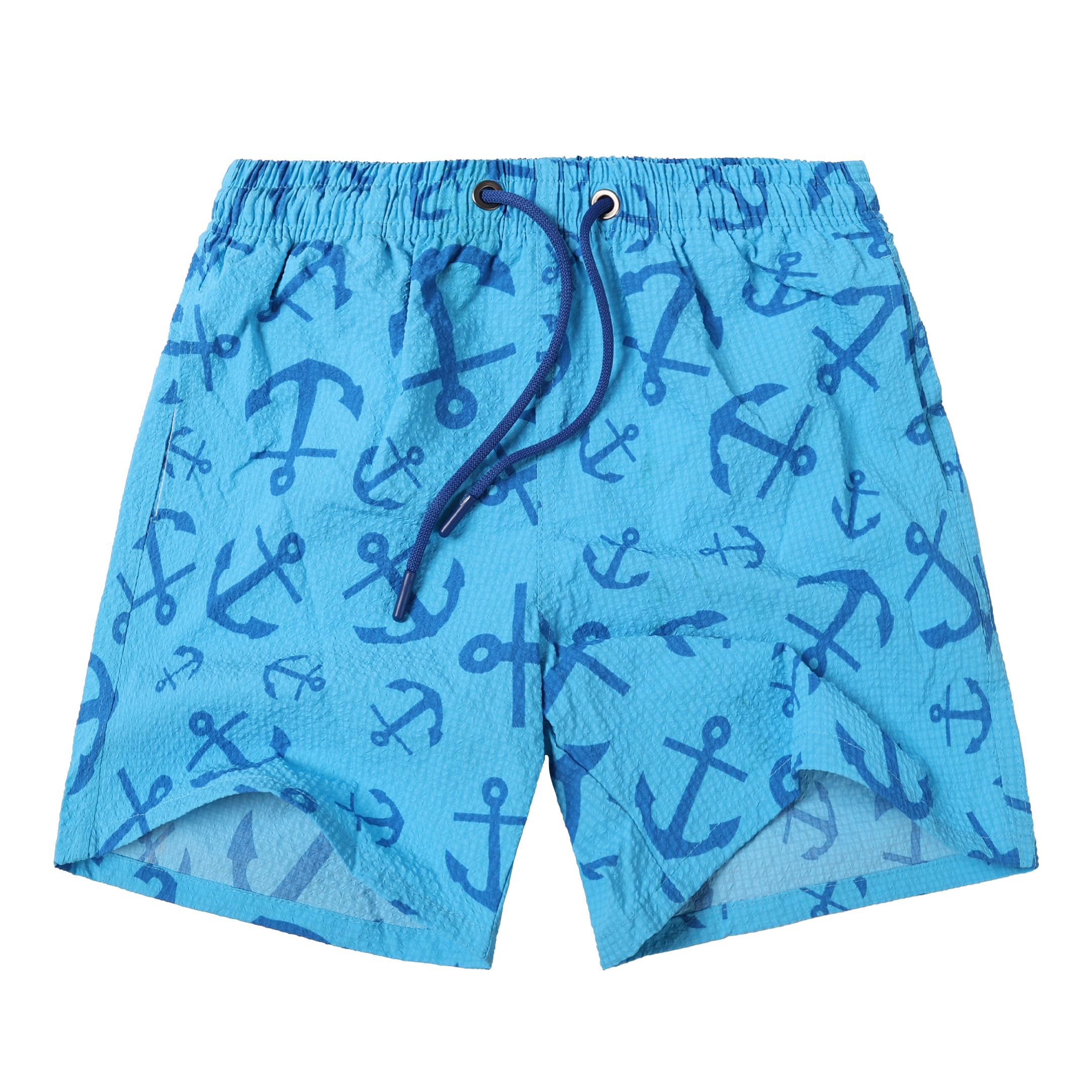 NATUST Jungen Badeshorts Bedruckte Schwimmhose mit Mesh-Futt