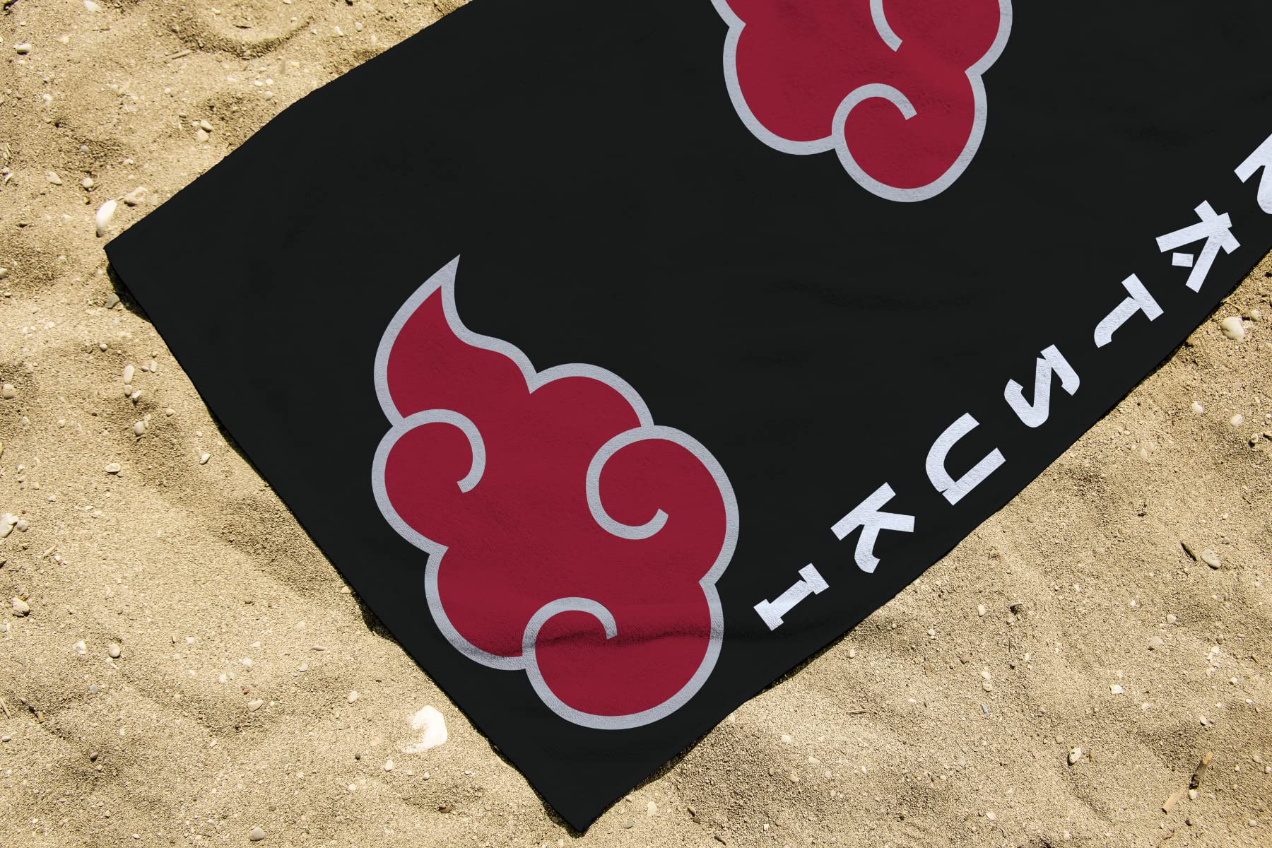 Telo Mare Naruto Akatsuki Ufficiale - Cotone Super Morbido 152x76 Cm Per Spiaggia, Piscina E Bagno - Foto 4