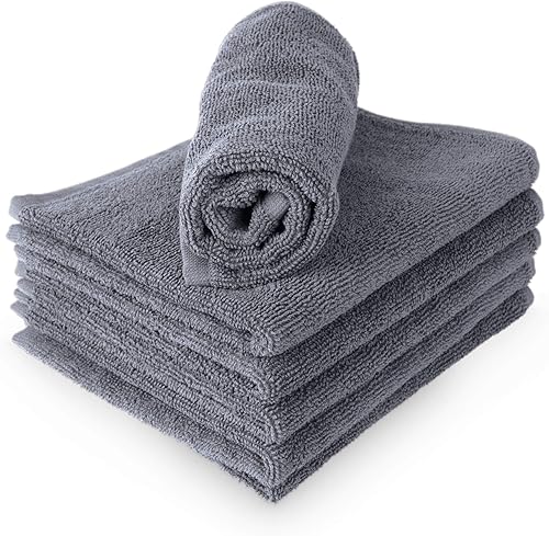 Miniatura 2 de RosenSoft - Paños de lavado extra grandes de 16 x 14 pulgadas para cuerpo y cara, gimnasio de manos, spa, toallas para baño, juego de toallas de