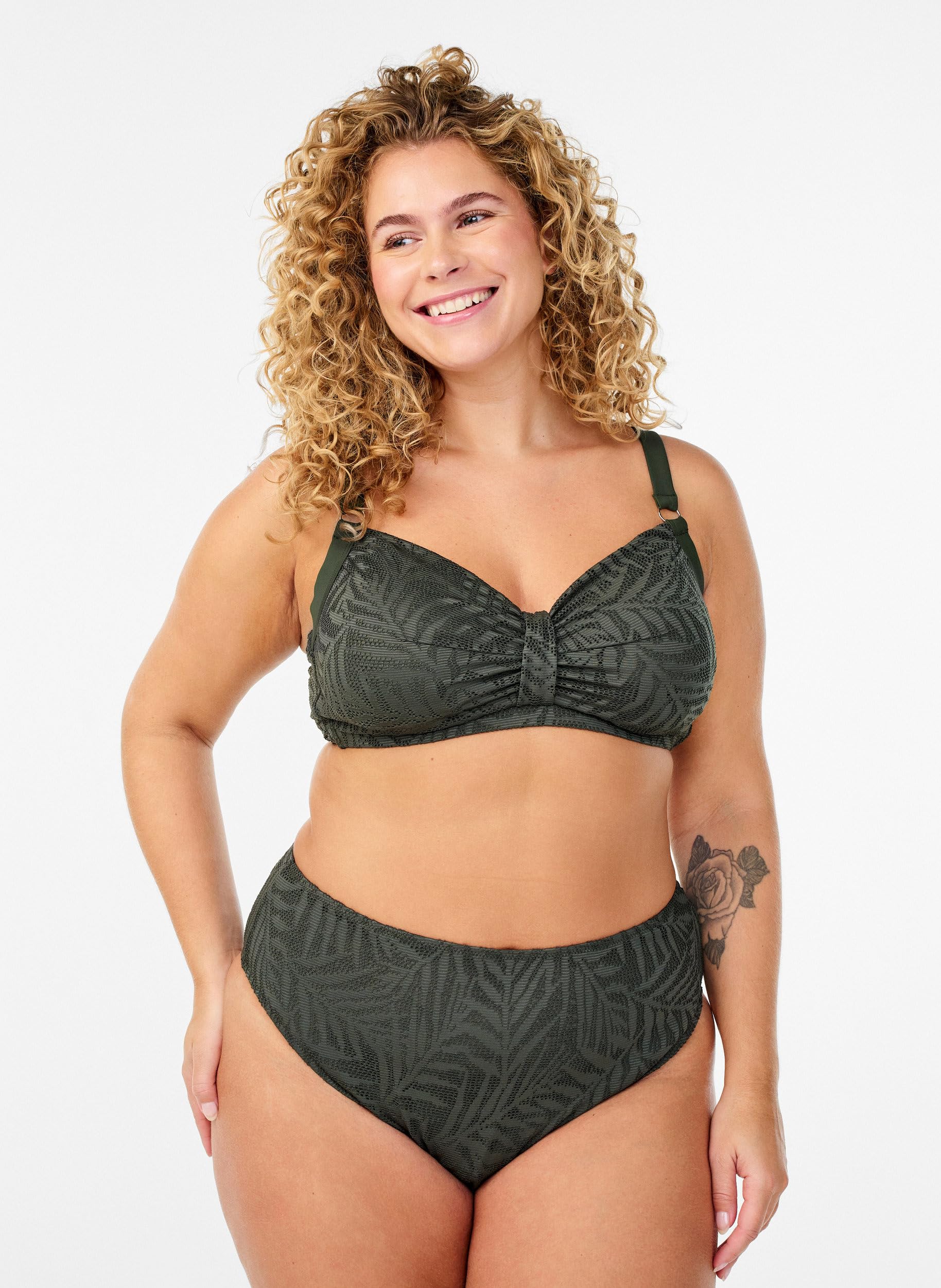 Zizzi Swim by Short de bikini brésilien pour femme Grande taille 42-60
