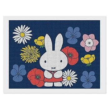 Amazon | ミッフィー ダイヤモンドアート 5D 塗装 ダイアモンド