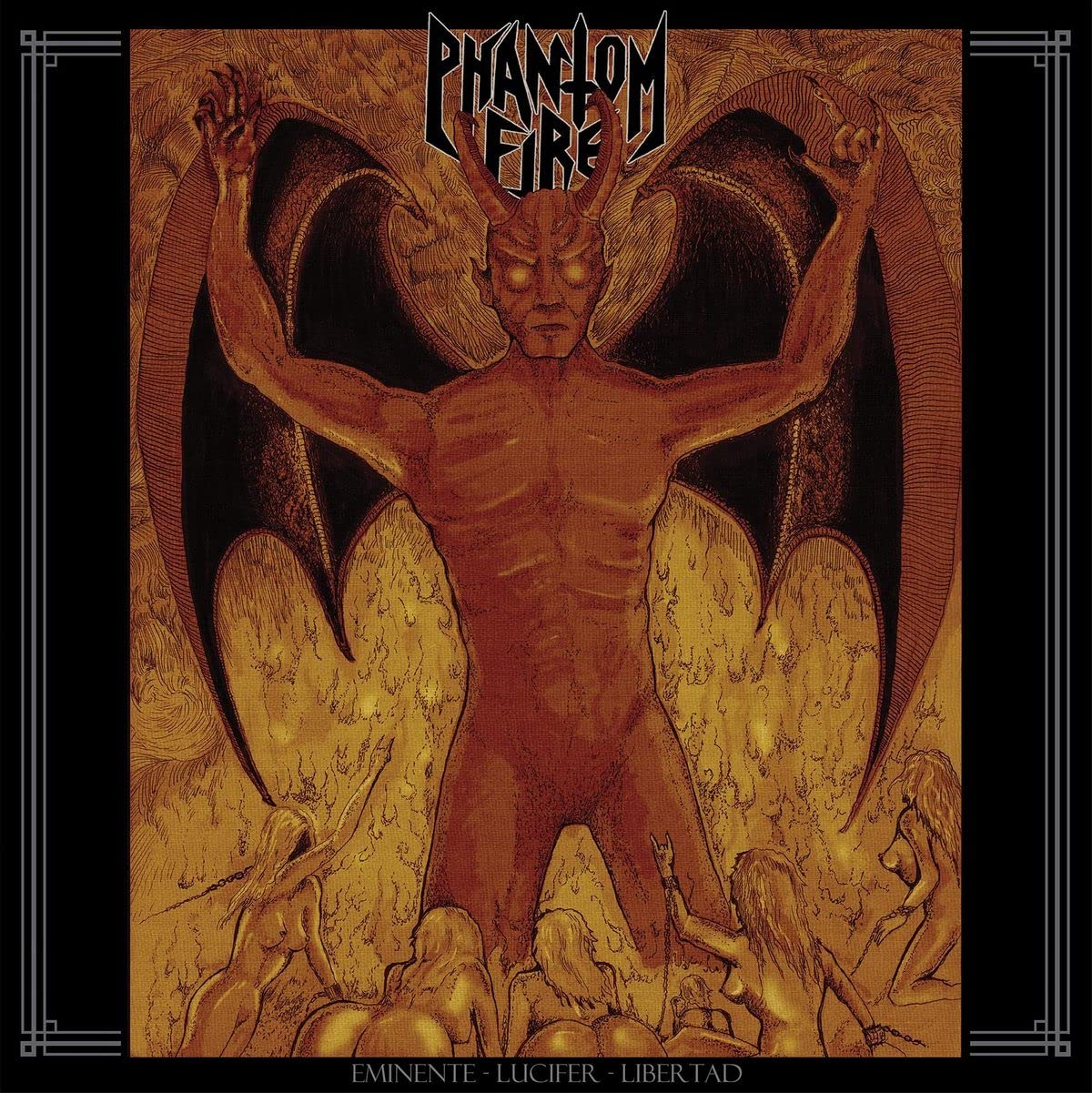 Phantom Fire Eminente Lucifer Libertad LP New 5902693146193