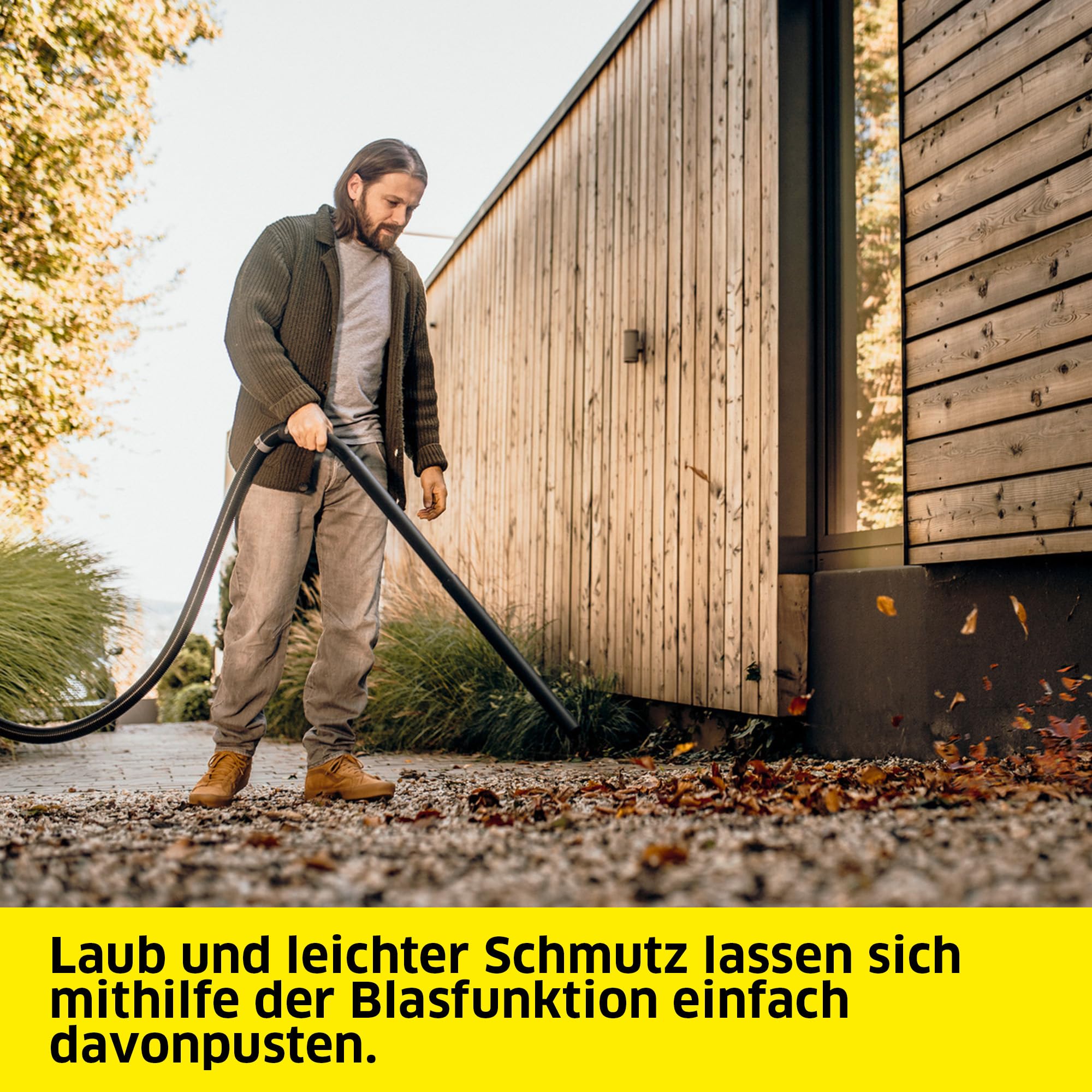 KÄRCHER Nass-/Trockensauger WD 3 V-17/4/20, 1.000 W, 17 l, 2 m, Patronenfilter, Vliesfilterbeutel