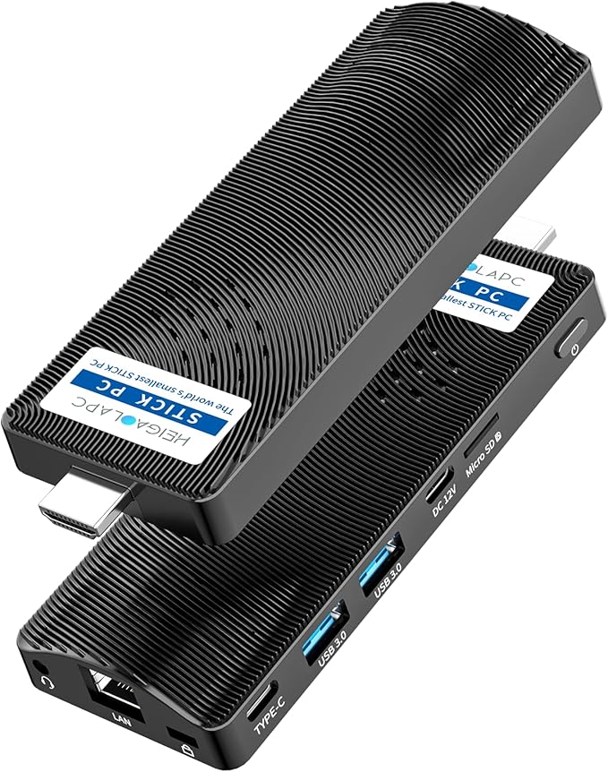 HEIGAOLAPC Mini PC Stick Windows 11 Pro,Intel N4000 4GB DDR4 RAM 64GB
