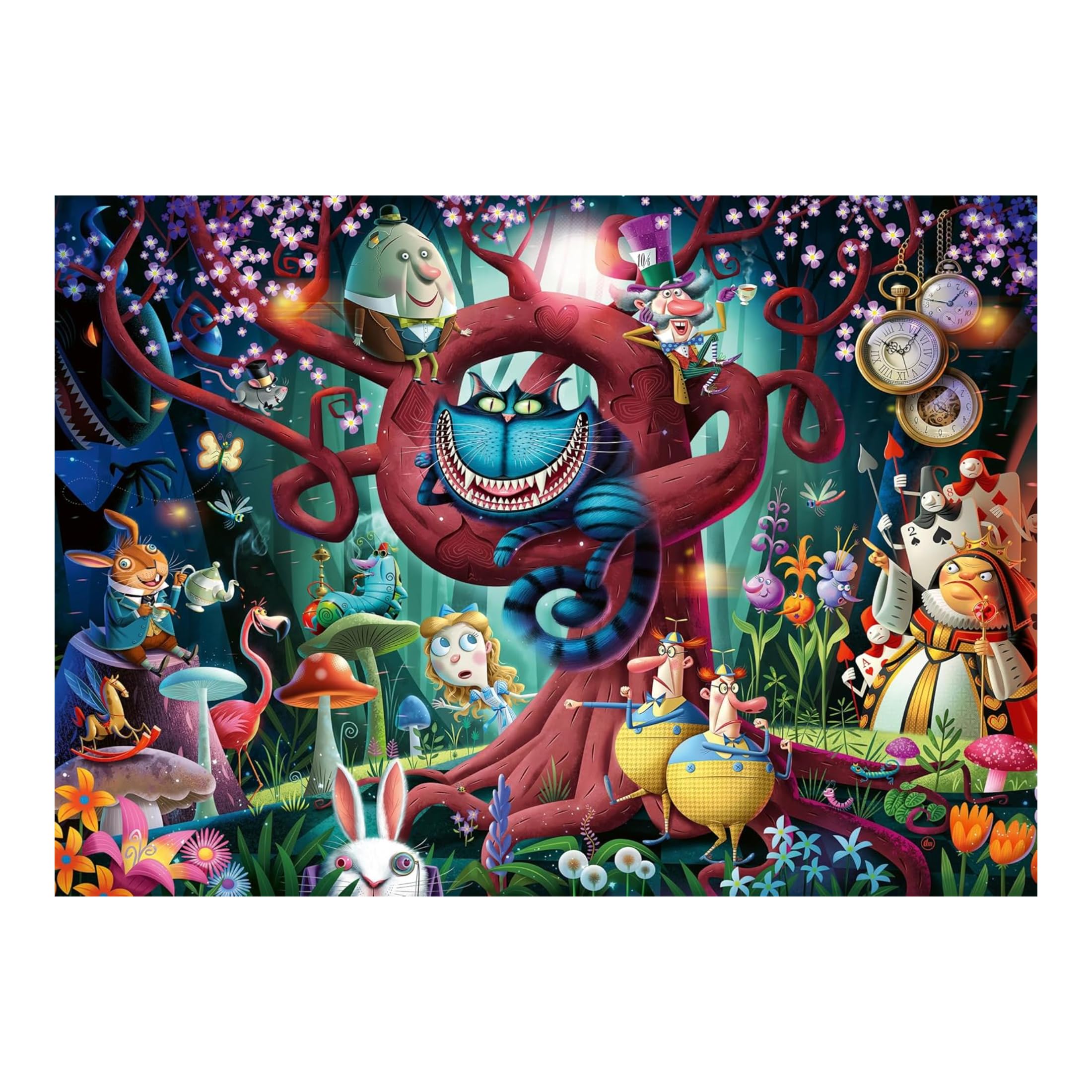 Ravensburger - Puzzle 1000 Piezas Todos Estan Locos Aquí | Puzzle Adultos | Rompecabezas Adultos | para Toda La Familia | 70x50 Cm | Regalo Adulto