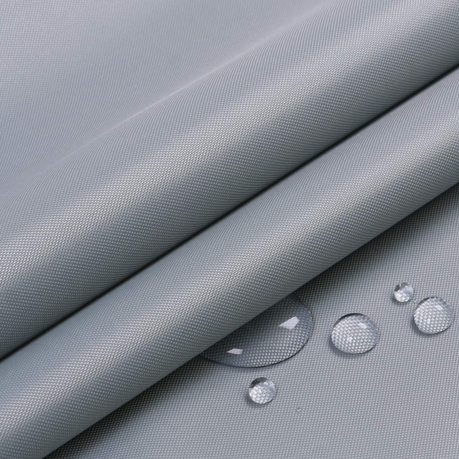 GoldWheel 1Yard (60"×36") Marine Waterproof Fabric - Outdoor UV-Resistant Lightweight Durable Ripstop Material, UPF50+ Sun-Protection Blackout for