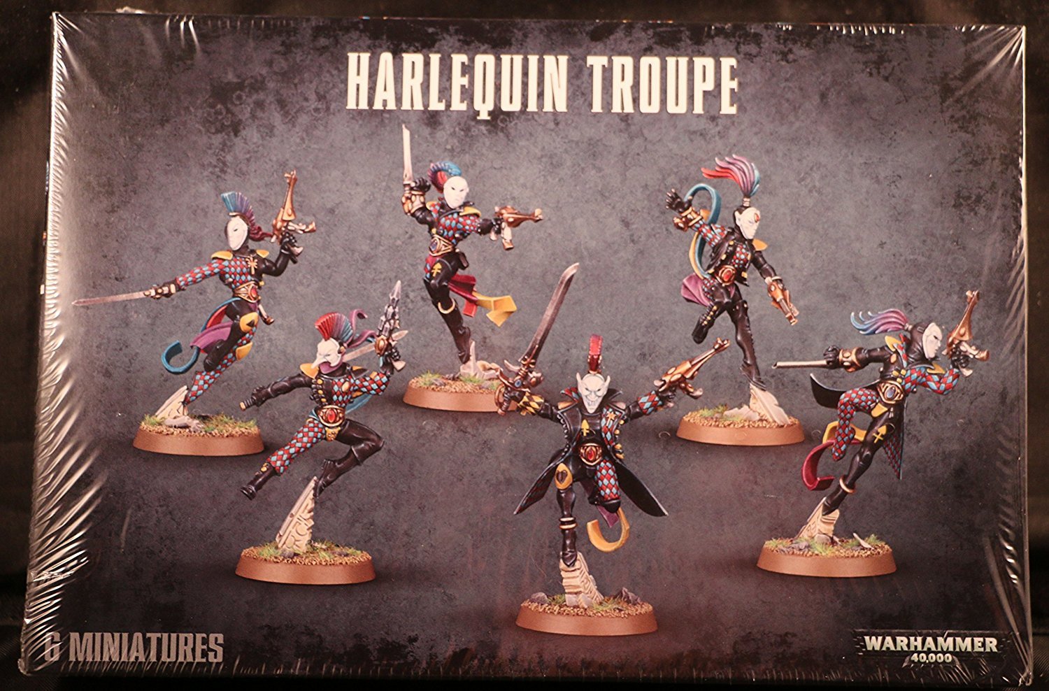 Games Workshop Warhammer 40k Plastic Harlequin Troupe