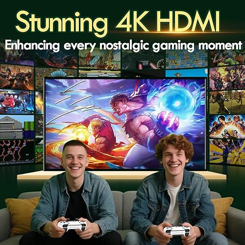 Miniatura 6 de MunyLazy Retro Gaming Console Stick, 2025 Upgraded Version, Classic Video Game Entertainment System