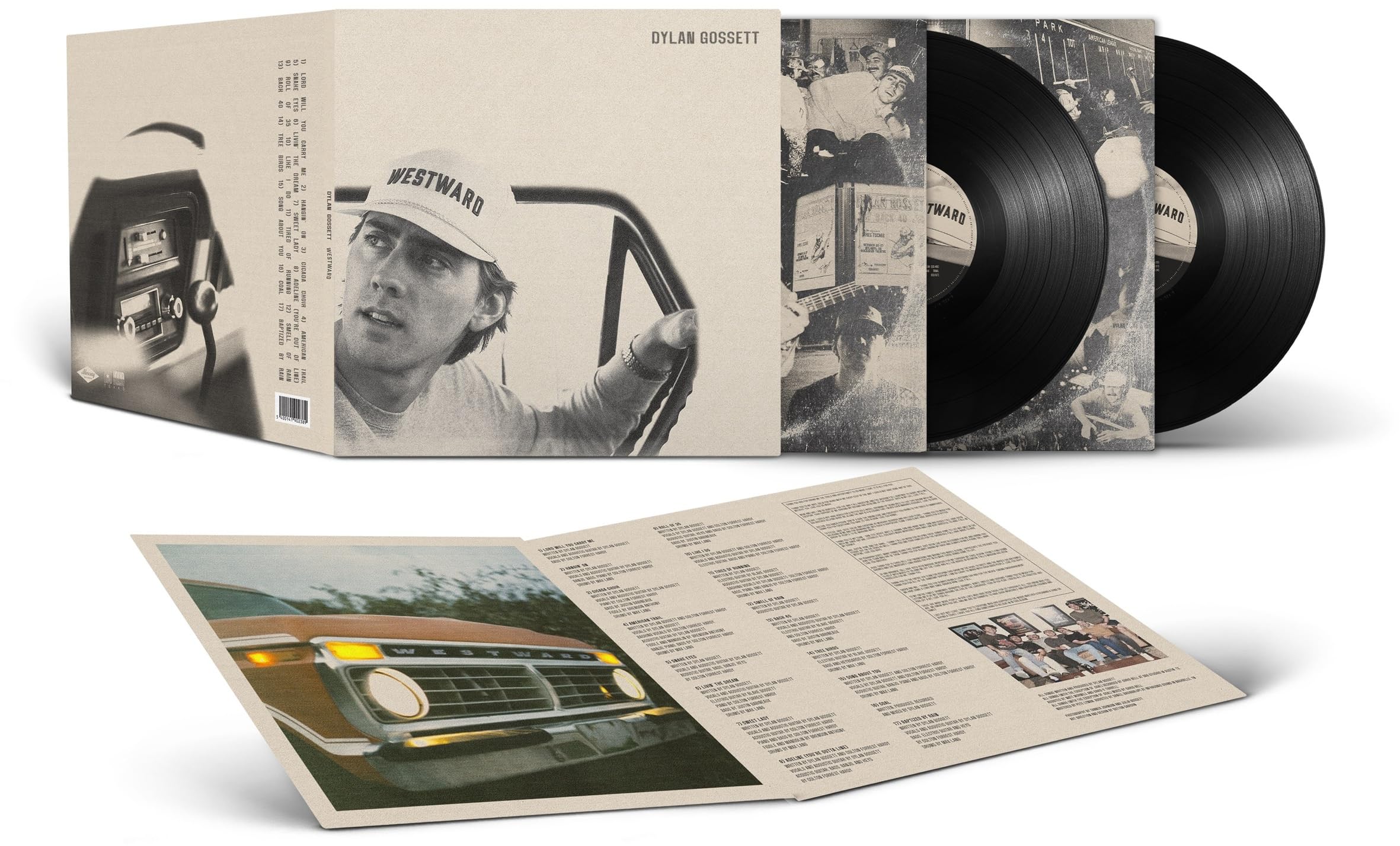 Dylan Gossett - Westward (EMI) 2LP Vinyl 12"" Album