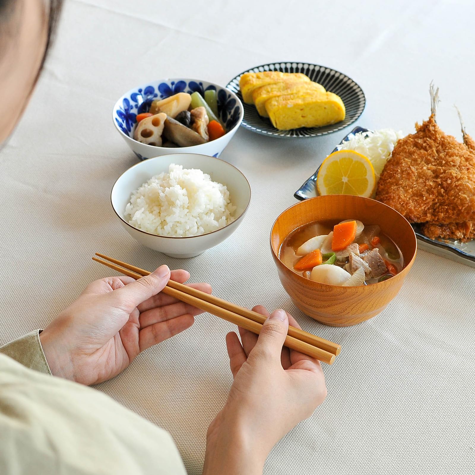 Amazon｜竹美(TAKEMI） 竹製 箸 10膳入 箸セット 箱入り