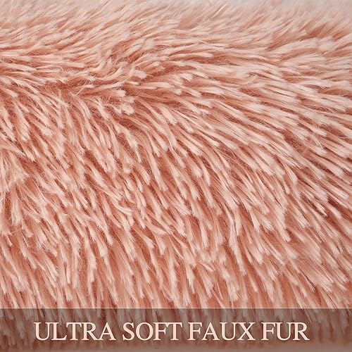 Miniatura 4 de Cama mullida para perros, sofá ortopédico para mascotas, cama lavable de felpa para cachorros, sofá cama para mascotas con funda extraíble, cómoda