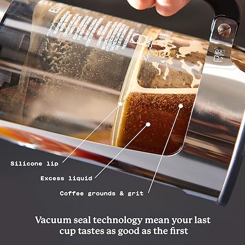 Miniatura 5 de ESPRO - Prensa francesa P7 - Cafetera y té aislada de acero inoxidable de doble pared con microfiltro - Mantiene las bebidas calientes durante más