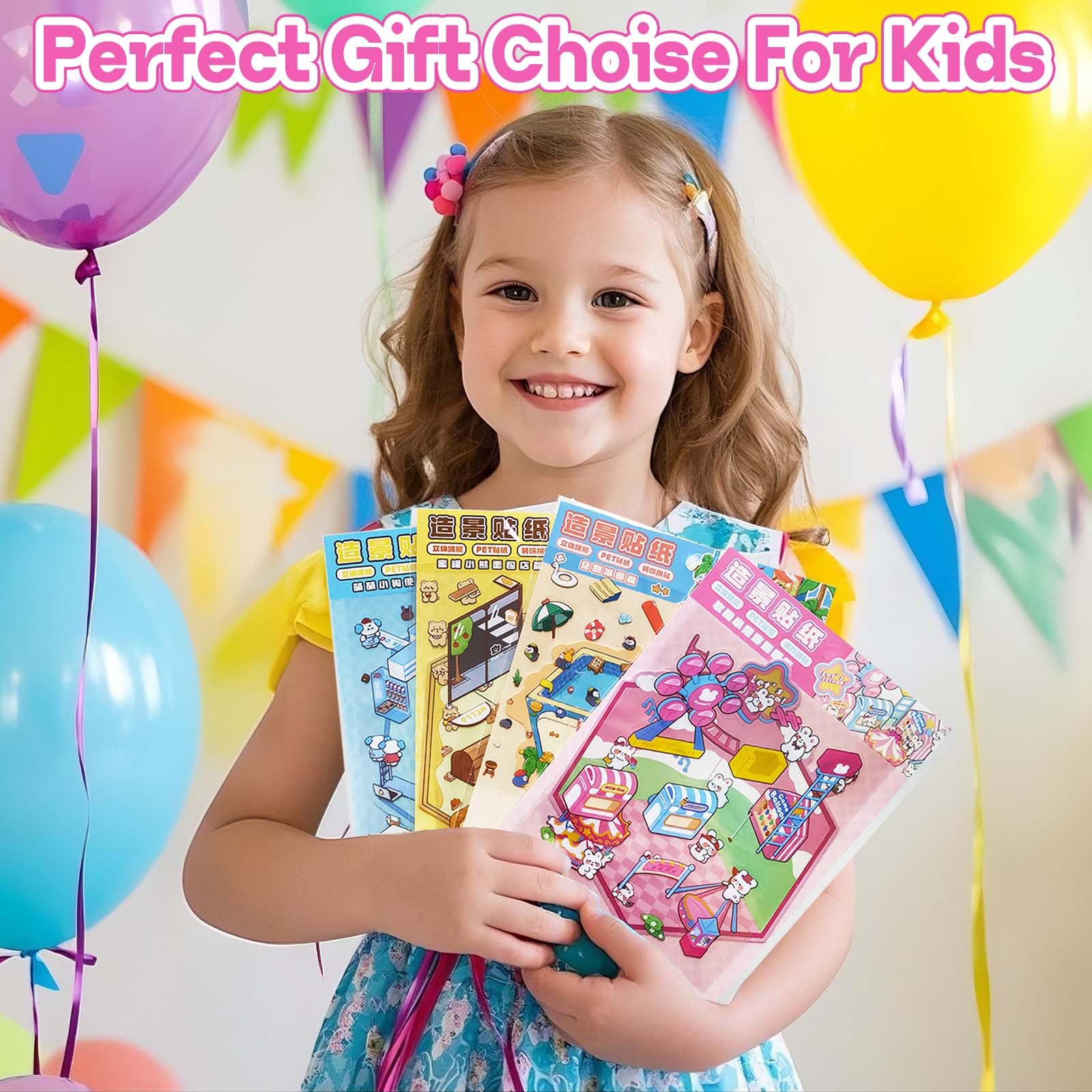 Qiilu Lot De 40 Stickers Mignons Pour Carnet - Décorations DIY Portable