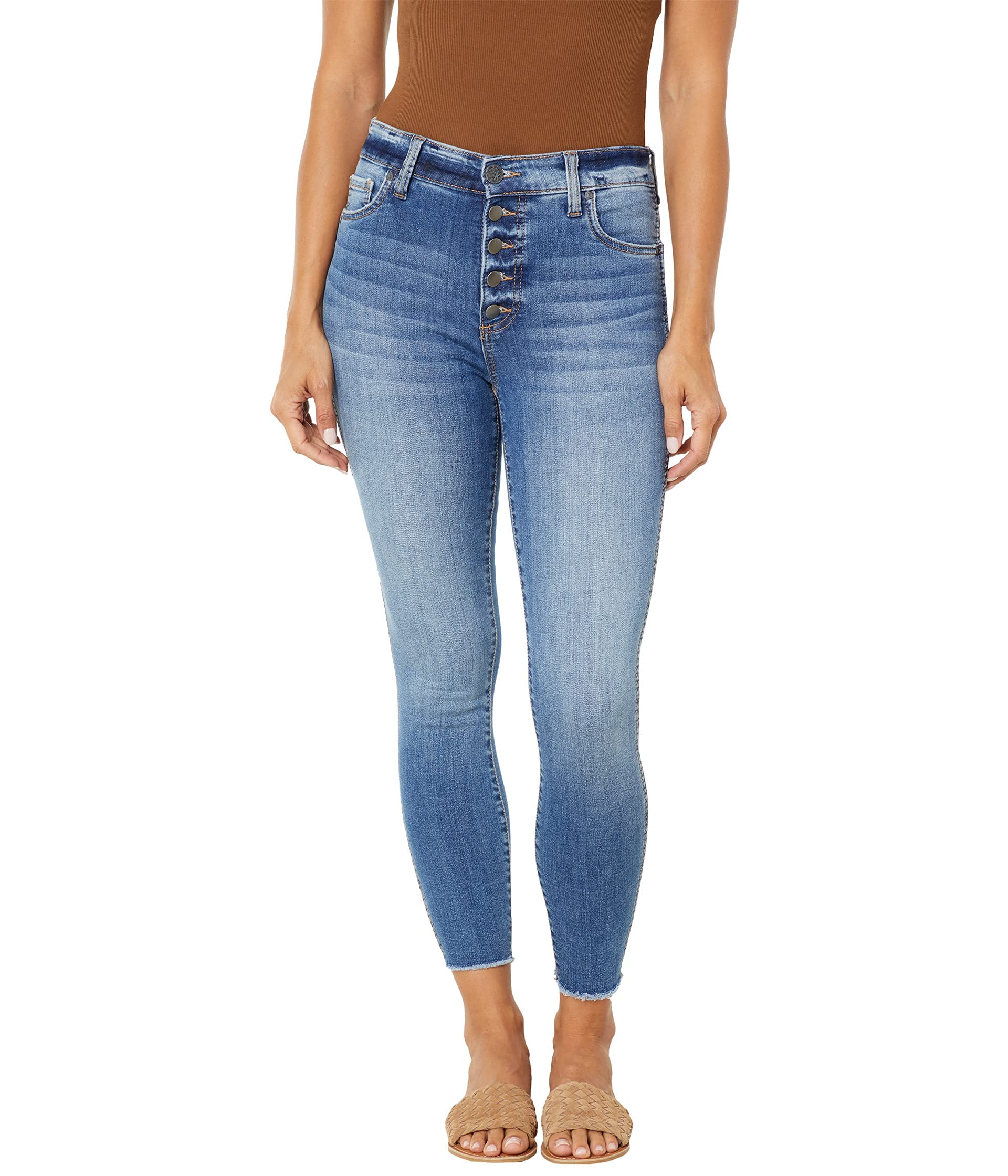 Connie High-Rise Ankle Skinny Jeans