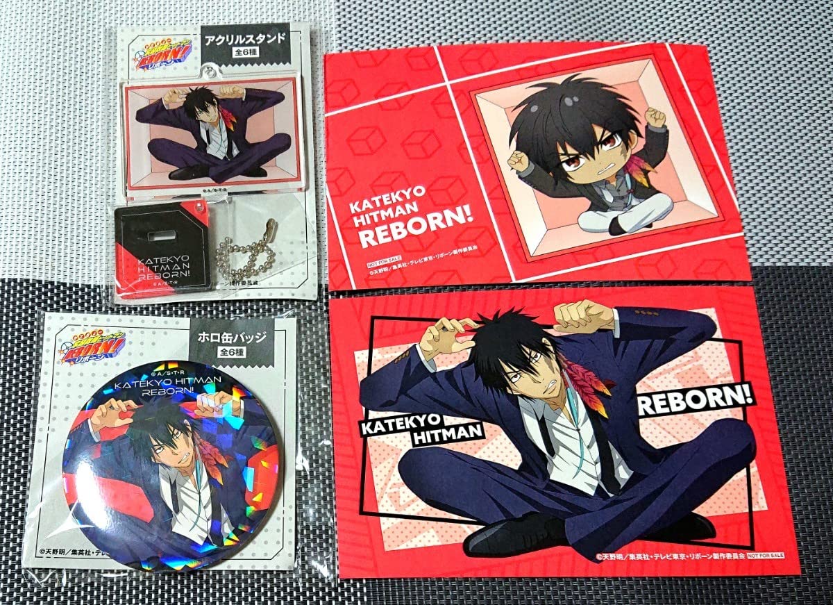 家庭教師ヒットマンREBORN!」 GiGO限定XANXUS 丸形ホロ缶バッジ 家庭教師ヒットマンREBORN!」 GiGO限定XANXUS 丸形ホロ缶バッジ