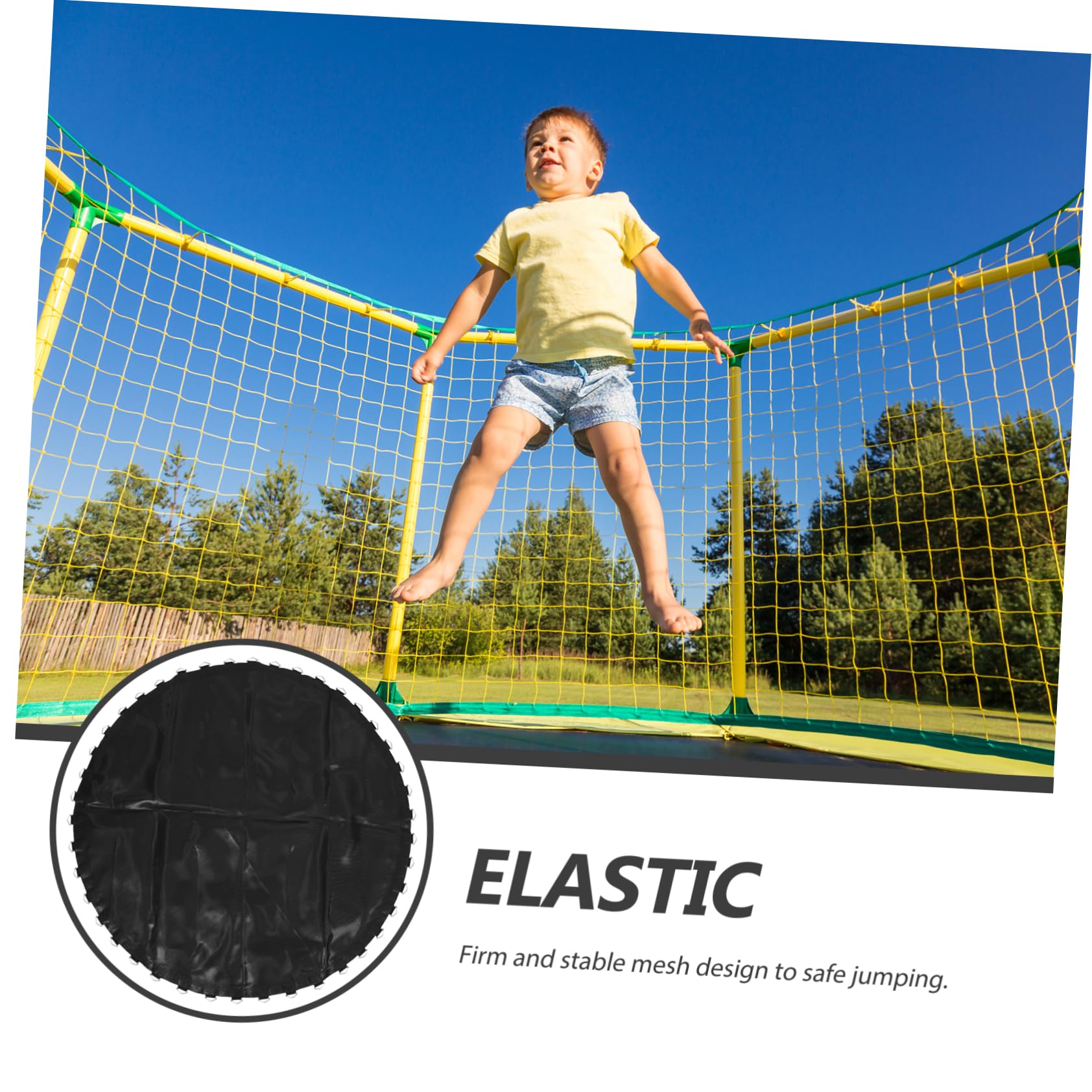 BESPORTBLE Trampoline Pad Replacement Jumping Mat Outdoor Trampoline Mesh Comfortable Bounce Simple Installation Durable