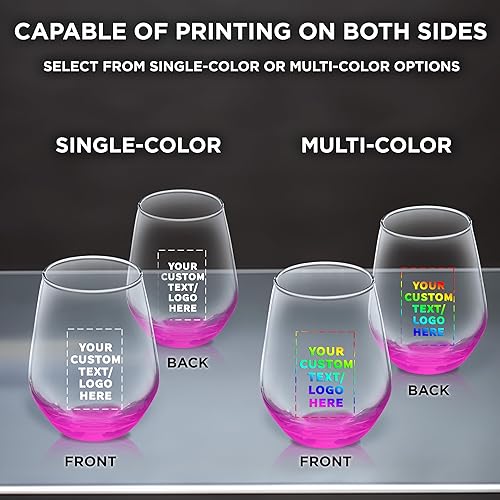 Miniatura 6 de Copas de vino de sílice personalizadas sin tallo, juego de 100 unidades, paquete personalizado a granel, cristalería de restaurante, perfectas para