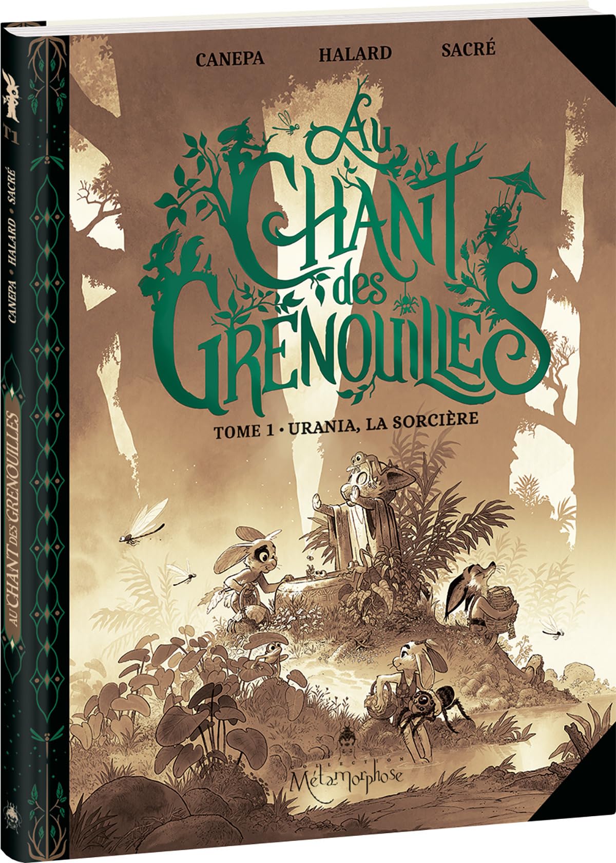Au chant des grenouilles - Tome 1: Urania, la Sorcière - Édition spéciale sépia