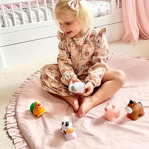 Miniatura 8 de Bloques educativos Melissa  Doug Pop Baby Toy 10piezas conectables animales de granja