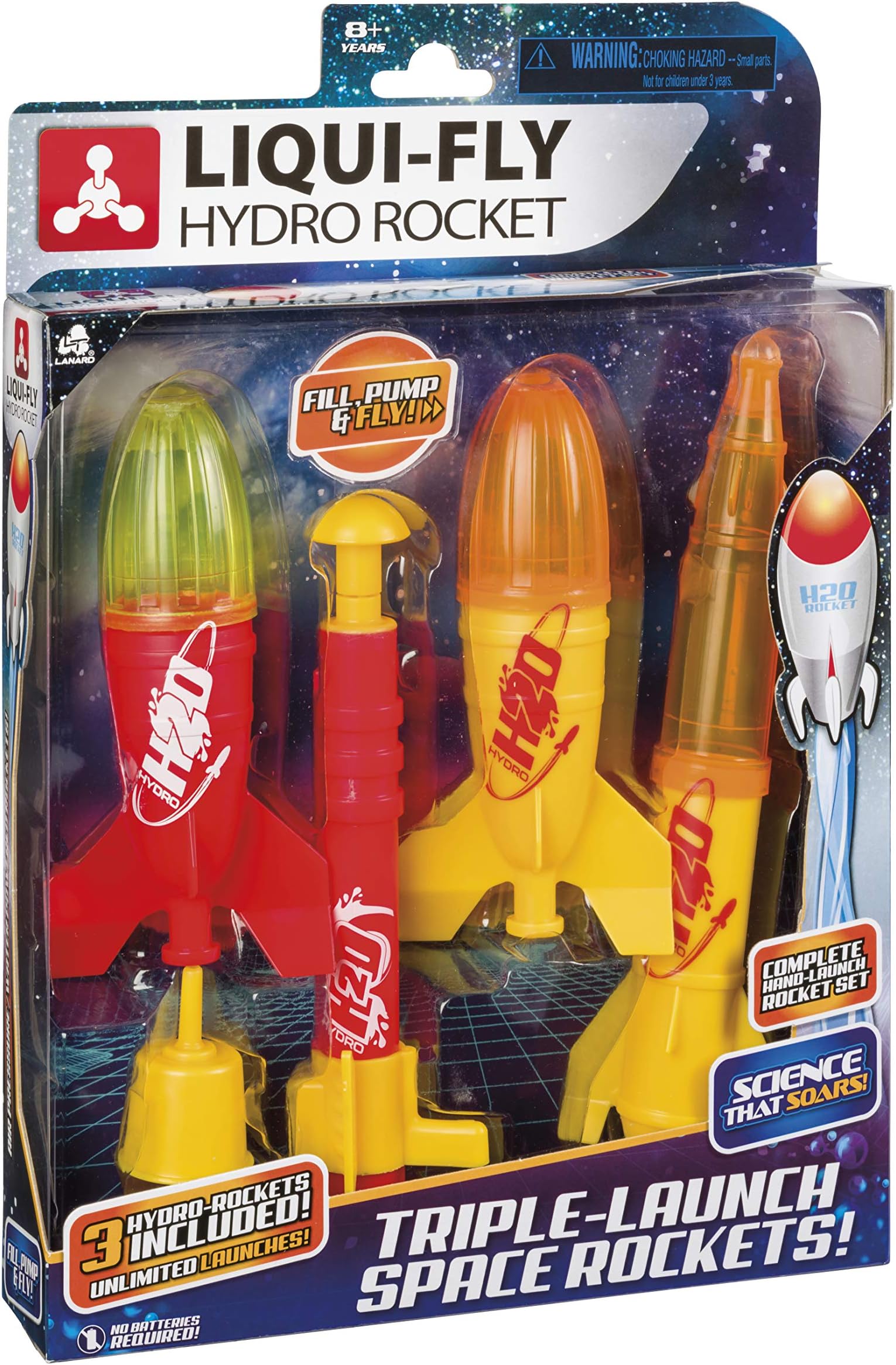 Aquashots Deluxe Water Rocket Set