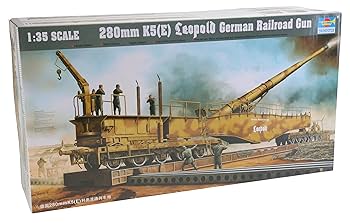 Amazon | トランペッター 1/35 280mmK5 E レオポルド プラモデル