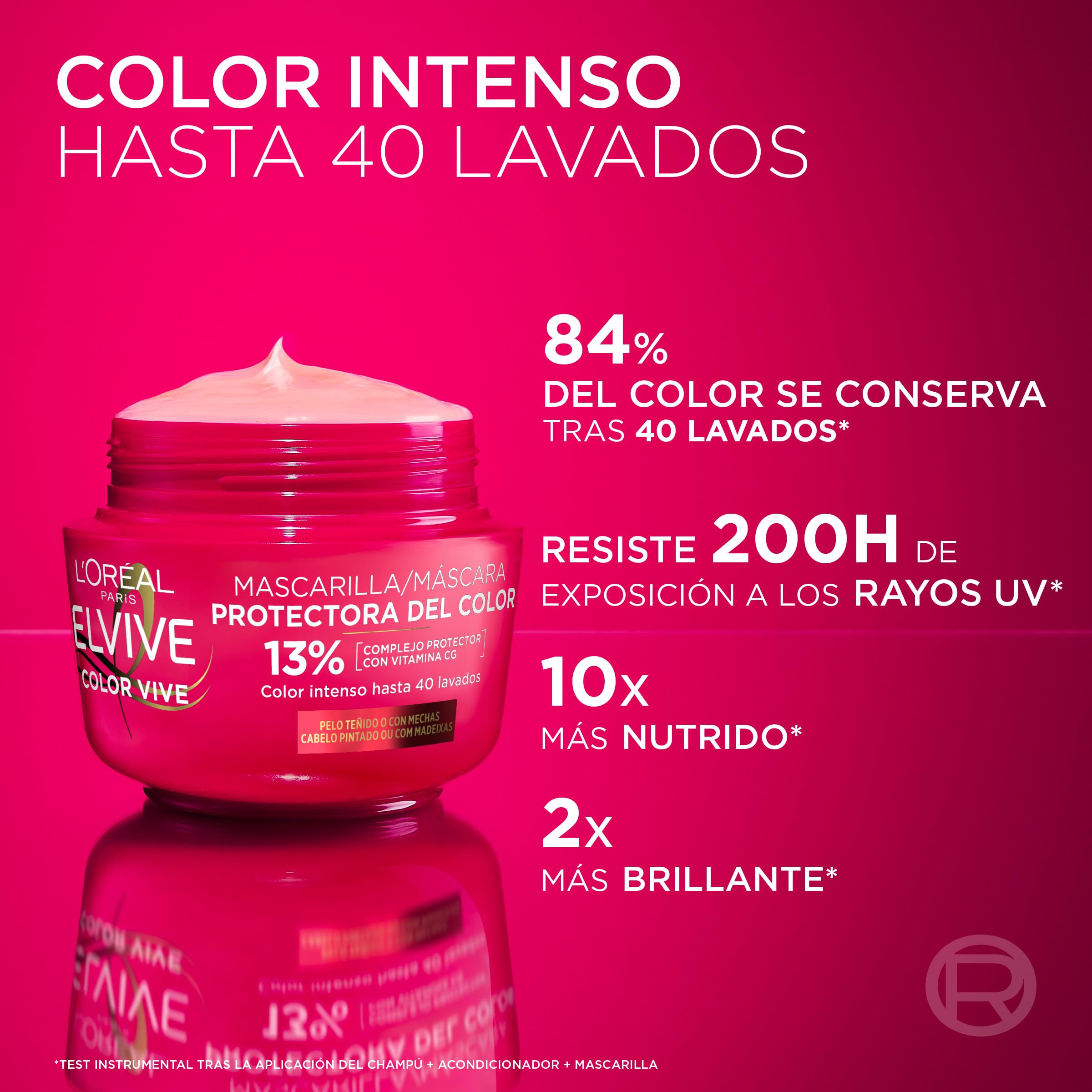 ELVIVE MASCAR 300ML COLOR VIVE