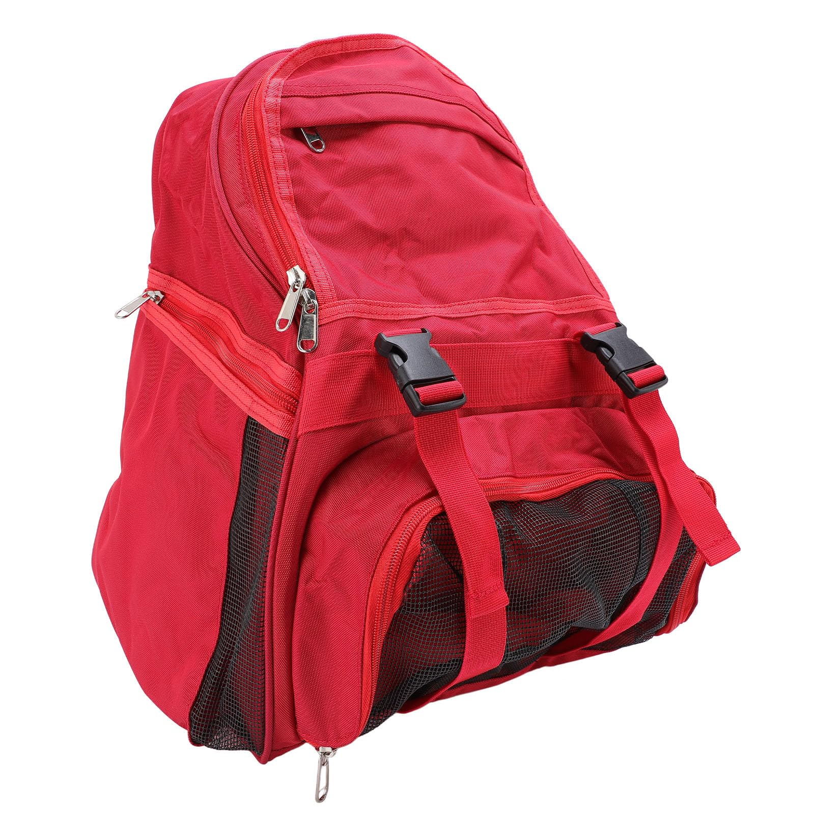 Ejoyous Plecak Piłkarski Plecak Sportowy z Tkaniny Oxford 40 X 30 X 25 Cm z wentylowaną przegrodą na Buty Boczne Kieszenie z Pianki Torba na Sprzęt o Dużej Pojemności dla Sportowców Podróżna Szkoła