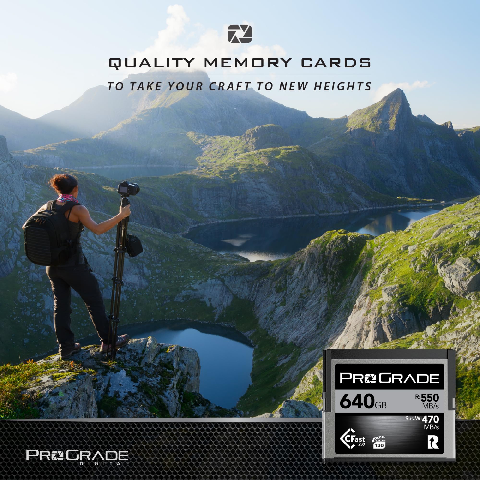 ProGrade Digital CFast 2.0 Cobalt Memory Card (640GB) : Amazon.com 