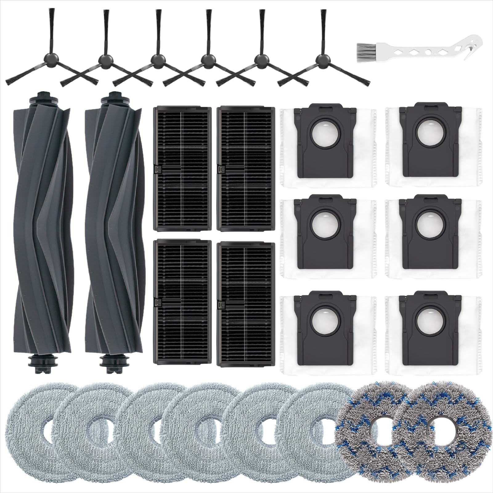 Replacement Accessory Kit Compatible with Dream X30 Ultra, Mova E30 Ultra