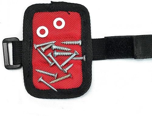 Miniatura 7 de MELOTOUGH 1 paquete de cinturón de herramientas con anillo en D y hebilla de rodillo de metal doble resistente y duradera, cintura ajustable + 1