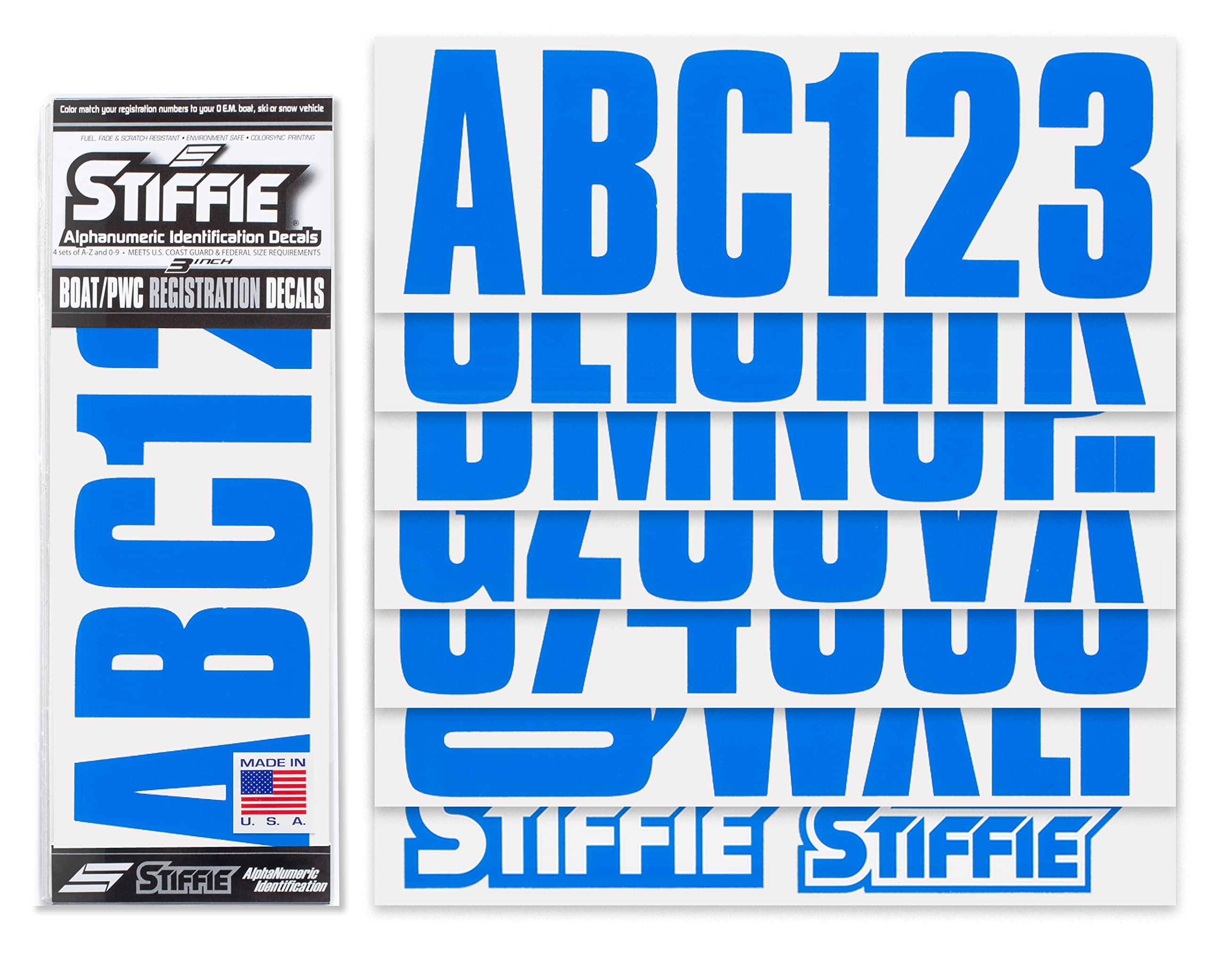 Amazon.co.jp: Stiffie Uniline オクタンブルー 3インチ ID