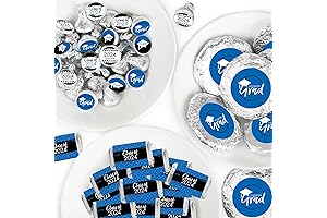 Big Dot of Happiness Graduation Candy Labels