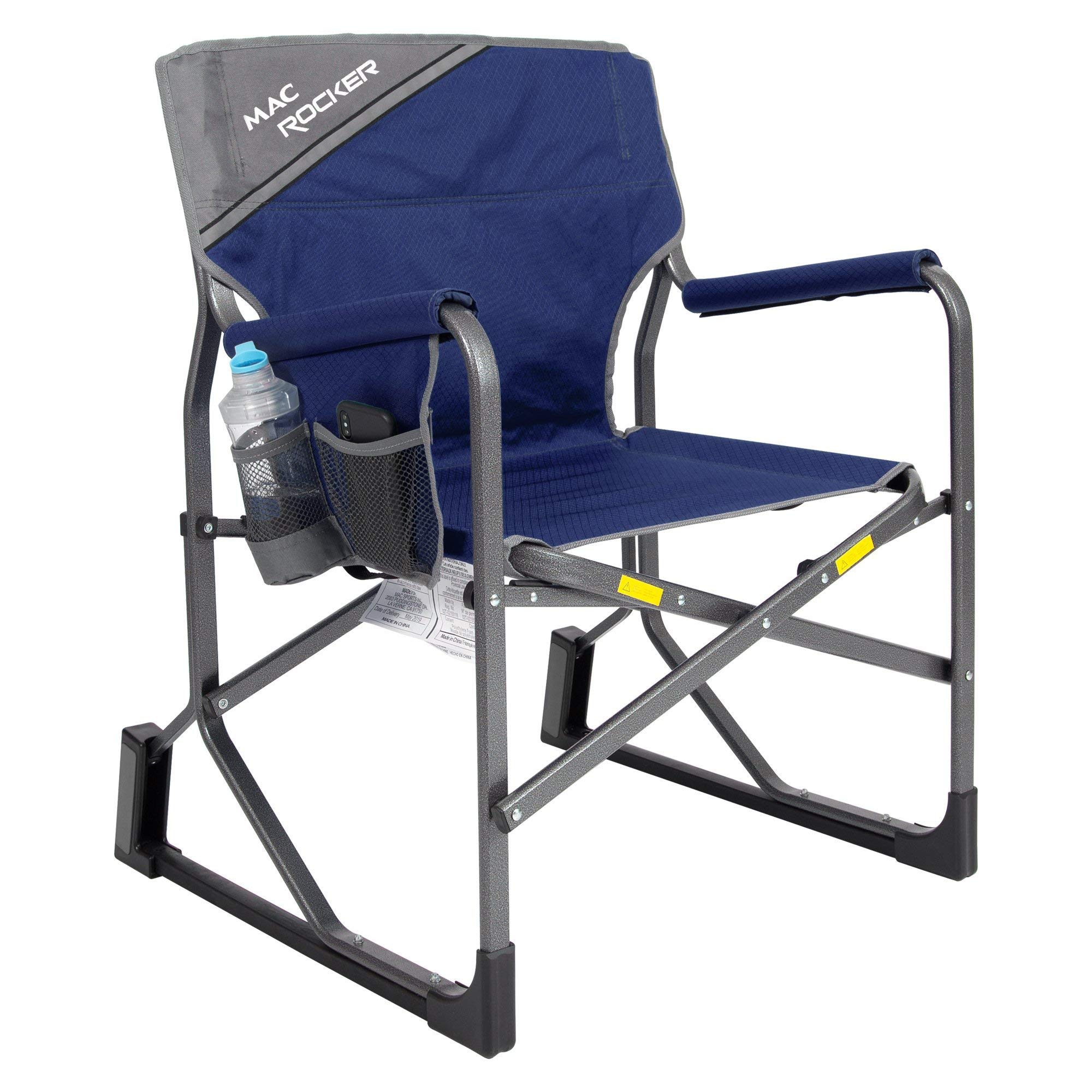 MacSports MacRocker Outdoor Foldable Rocking Chair Portable Rocking