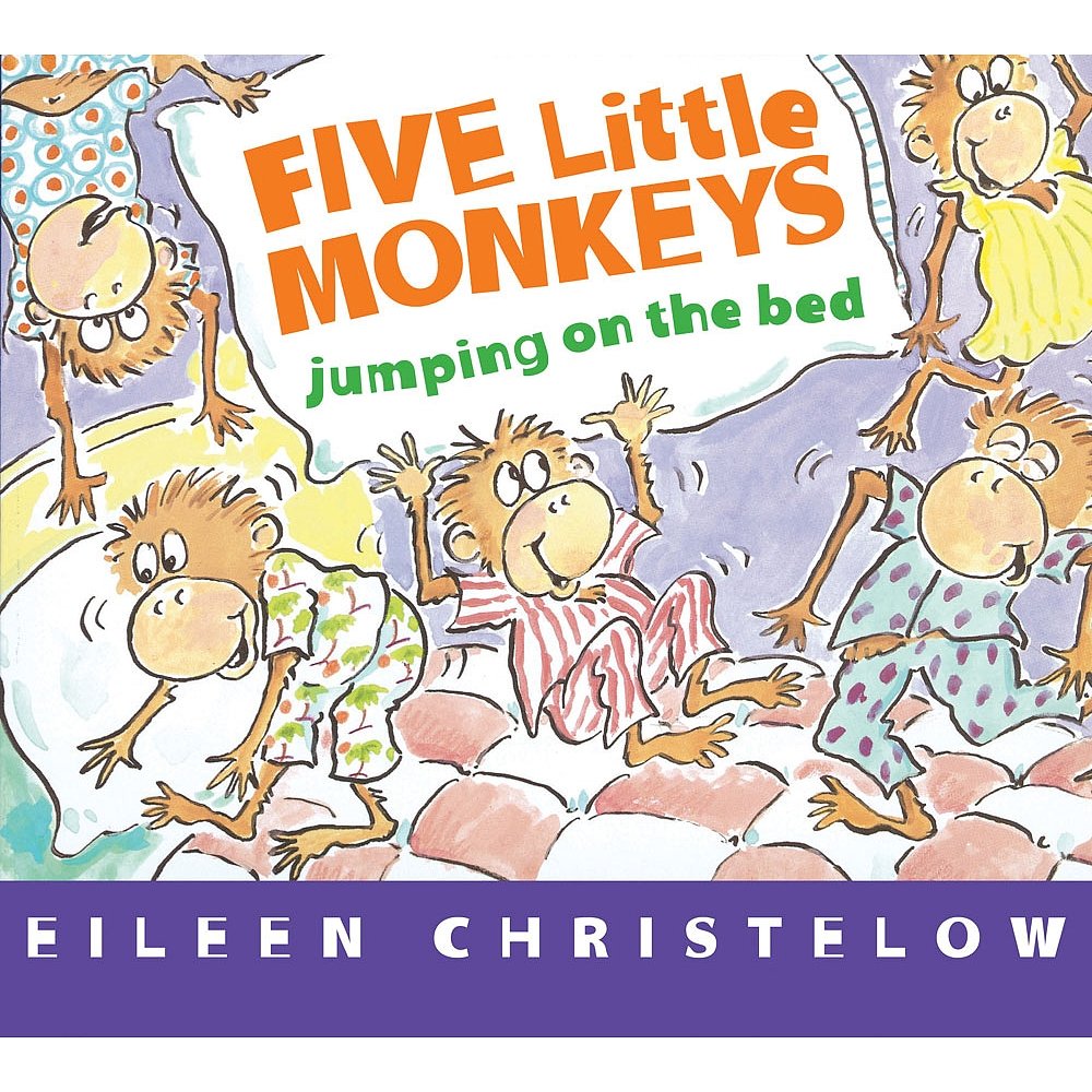 Five Little Monkeys Jumping on the Bed Board book – Unabridged, January 1, 2012