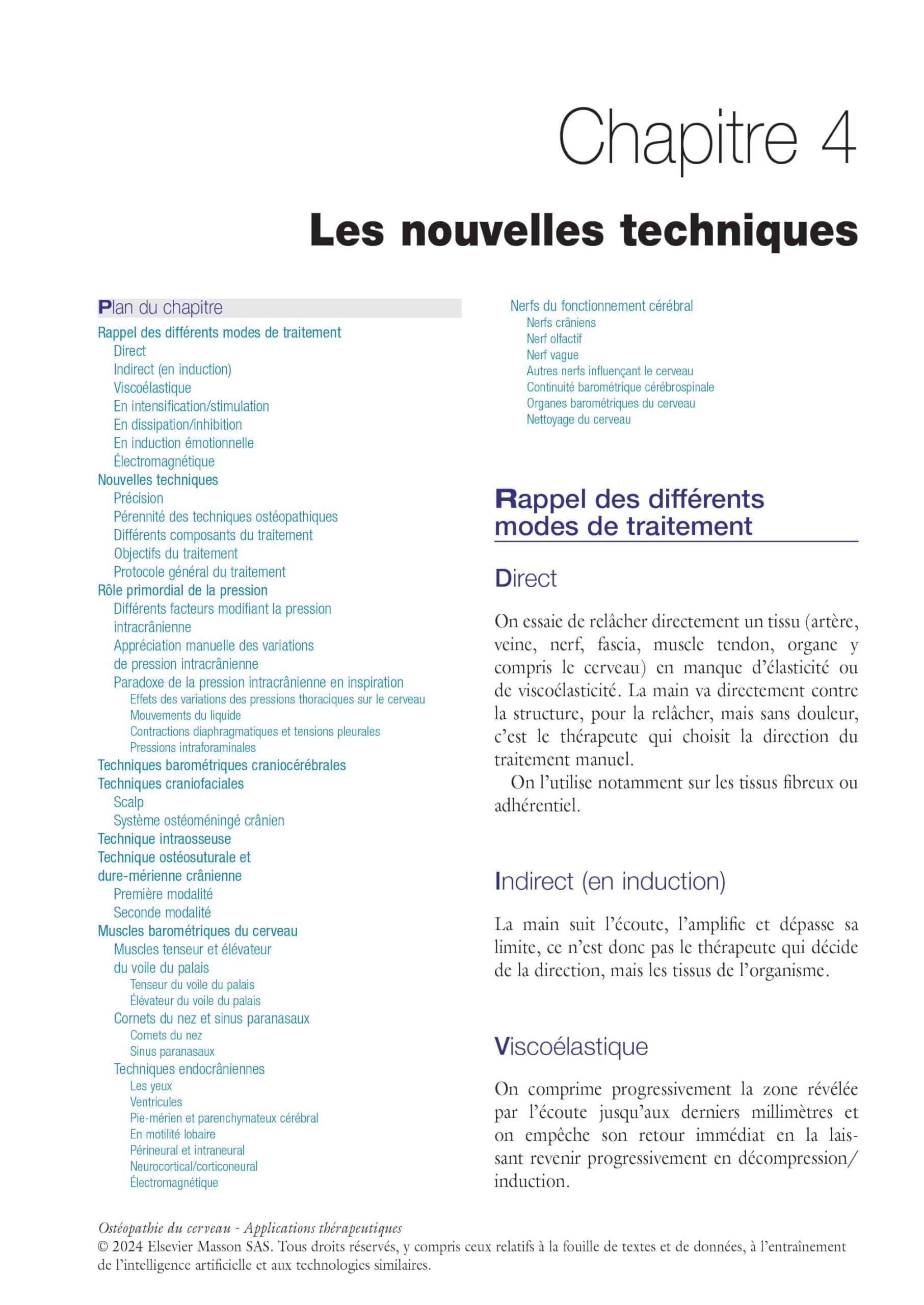 Ostéopathie du cerveau - Applications thérapeutiques