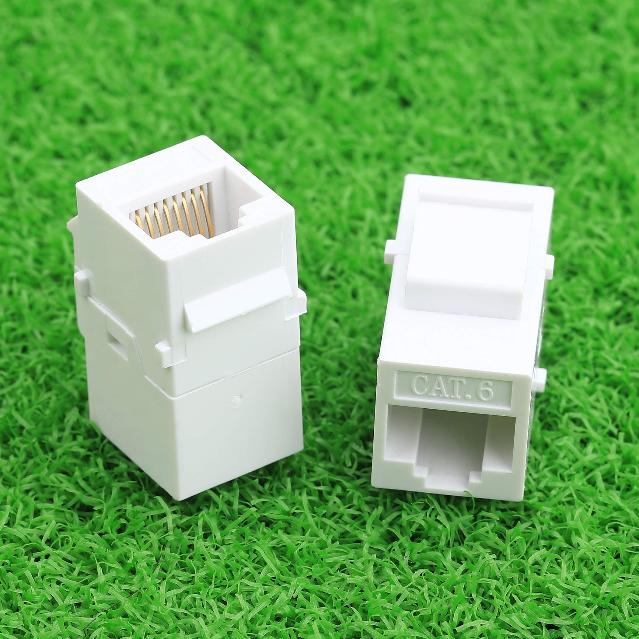 Lot de 100 rallonges de câble Ethernet CAT6 8P8C RJ45